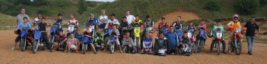 2006 juillet, le moto club du Poitou avec Nicolas