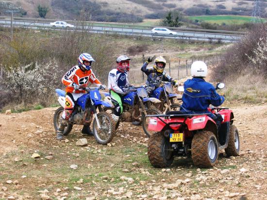 15 mars 2008 avec Gérard en quad